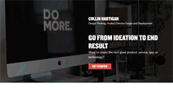 Desktop Screenshot of collinhartigan.com