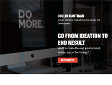 Tablet Screenshot of collinhartigan.com